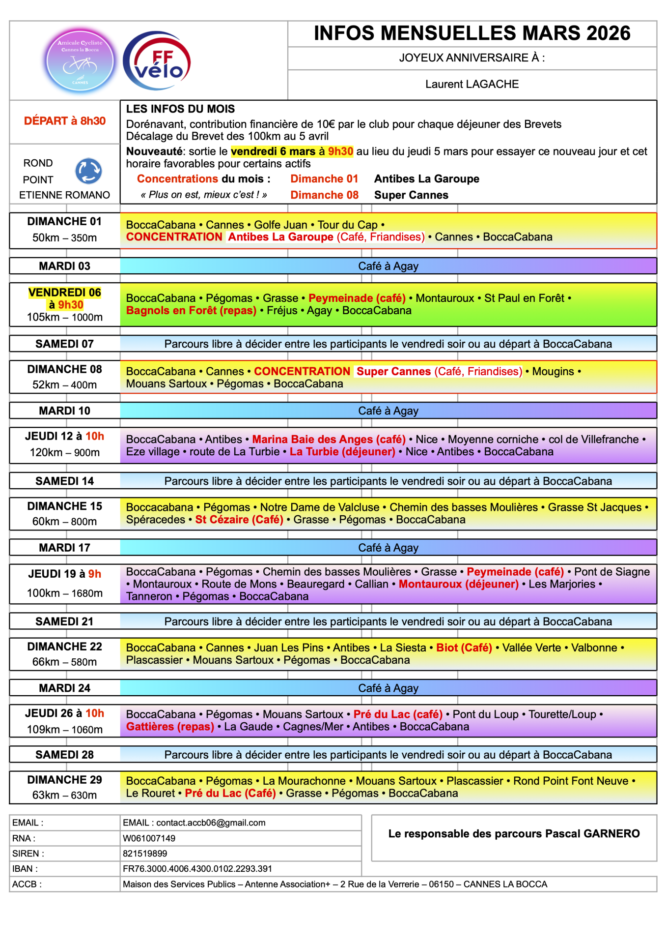 Parcours accb mars 2026