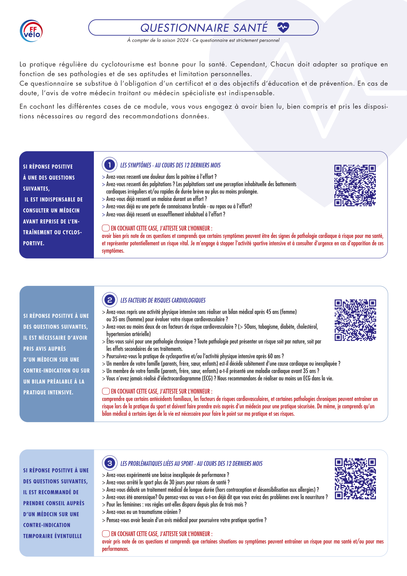 Questionnaire sante 2025